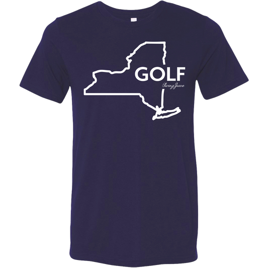 Golf New York Unisex T-Shirt by SwingJuice LLC