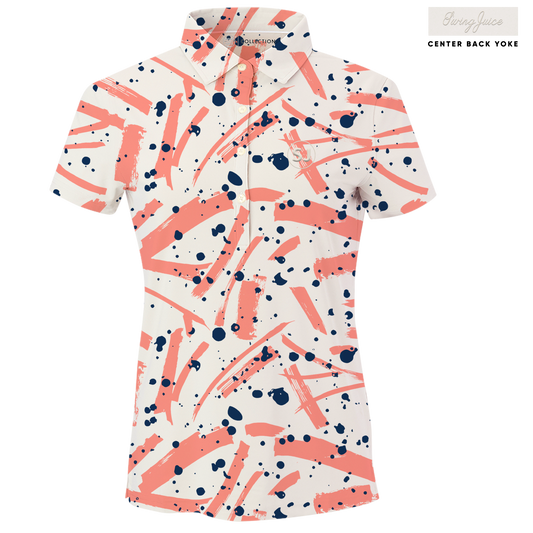 Golf Pollock Women's Polo by SwingJuice LLC