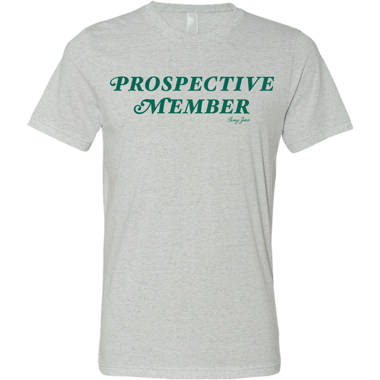 Golf Prospective Member Unisex T-Shirt by SwingJuice LLC