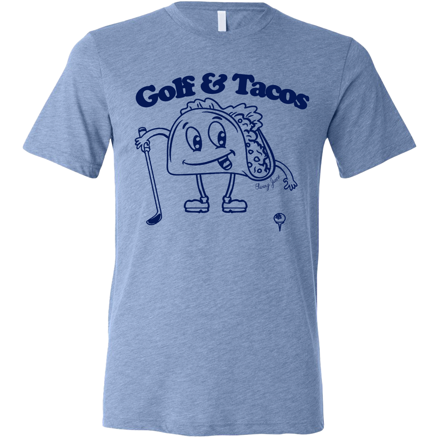 Golf & Tacos Unisex T-Shirt by SwingJuice LLC