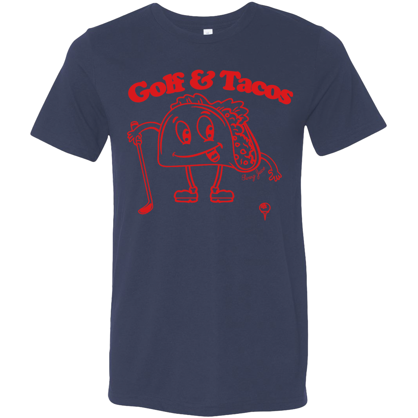 Golf & Tacos Unisex T-Shirt by SwingJuice LLC