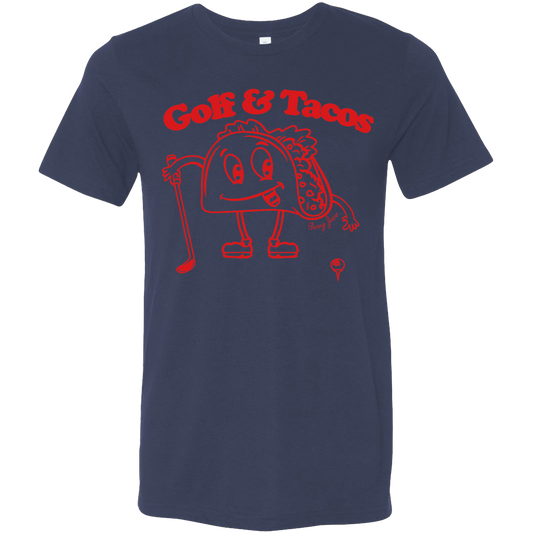 Golf & Tacos Unisex T-Shirt by SwingJuice LLC