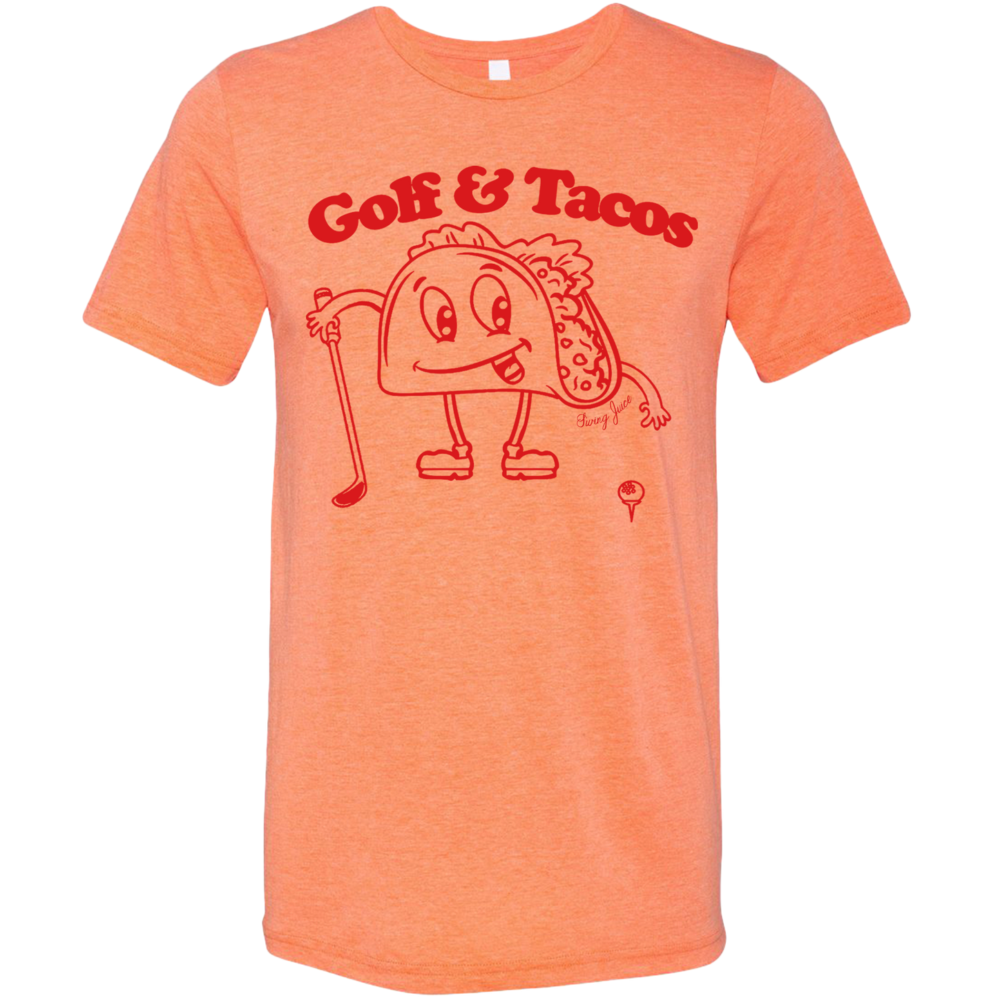 Golf & Tacos Unisex T-Shirt by SwingJuice LLC