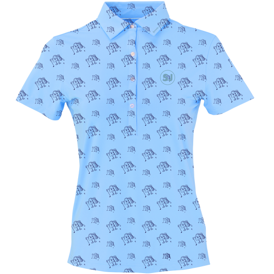 Golf & Tacos Women's Polo by SwingJuice LLC