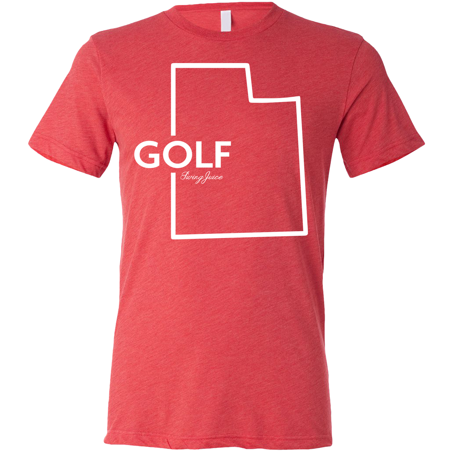 Golf Utah Unisex T-Shirt by SwingJuice LLC