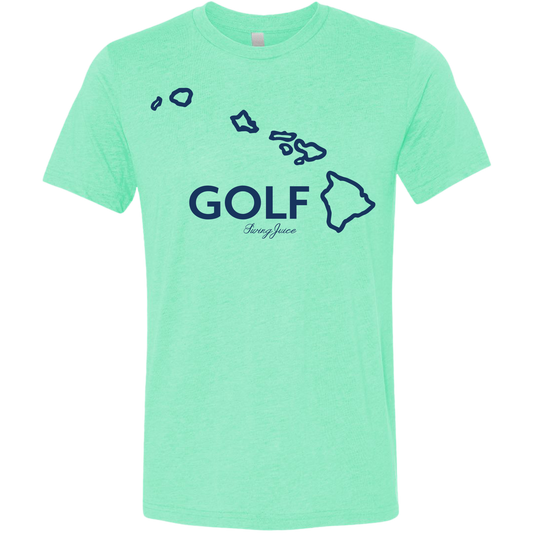 Golf Hawaii Unisex T-Shirt by SwingJuice LLC