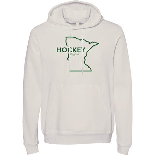 Hockey Minnesota Unisex Hoodie by SwingJuice LLC