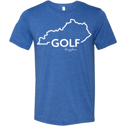 Golf Kentucky Unisex T-Shirt by SwingJuice LLC