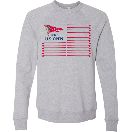 Golf U.S. Open Golf Flag Unisex Sweatshirt by SwingJuice LLC