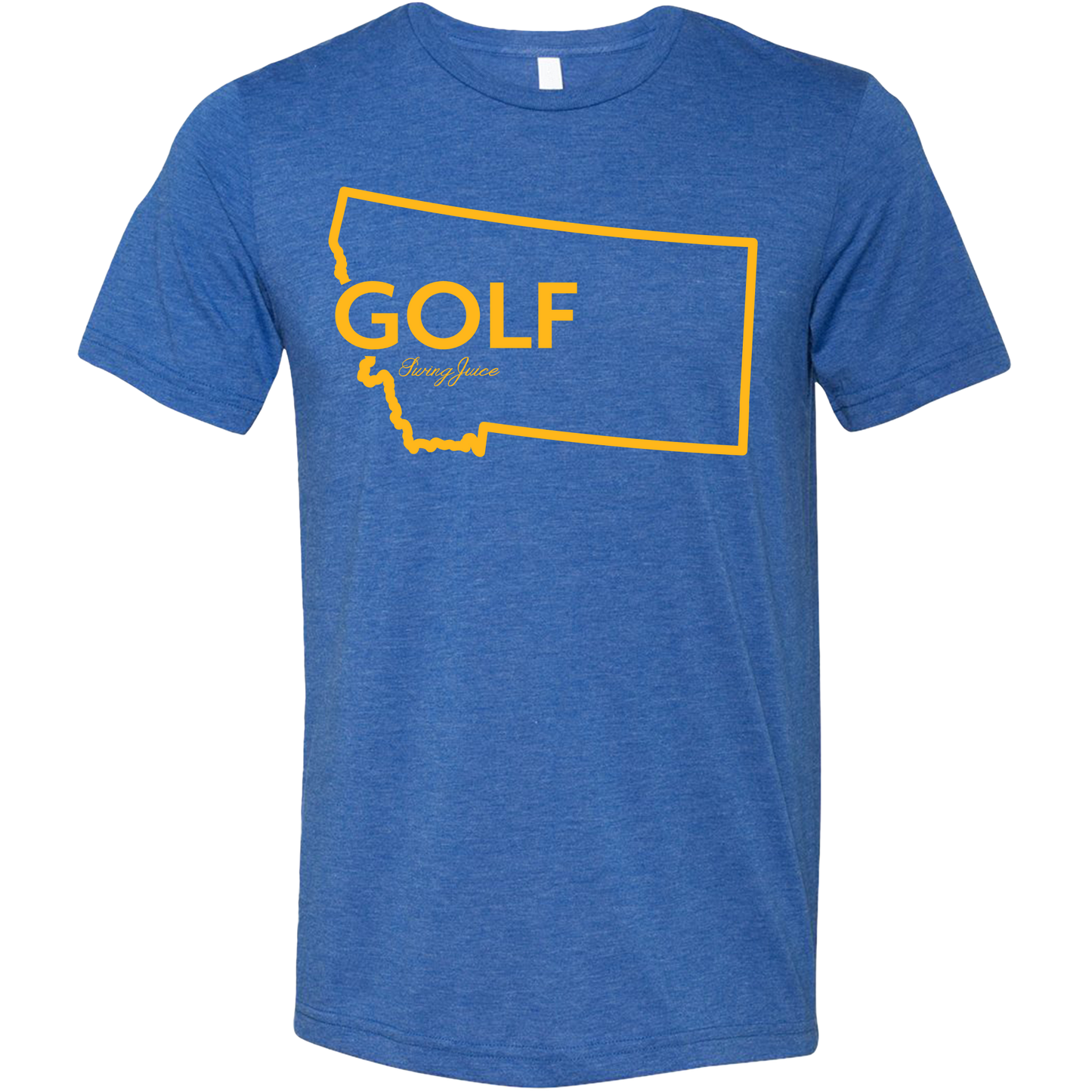 Golf Montana Unisex T-Shirt by SwingJuice LLC