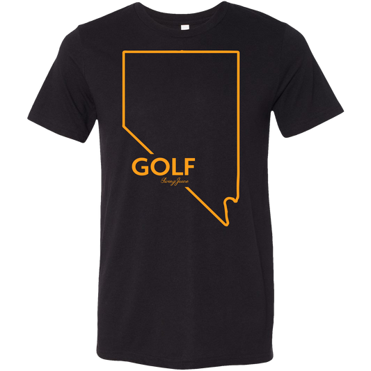 Golf Nevada Unisex T-Shirt by SwingJuice LLC