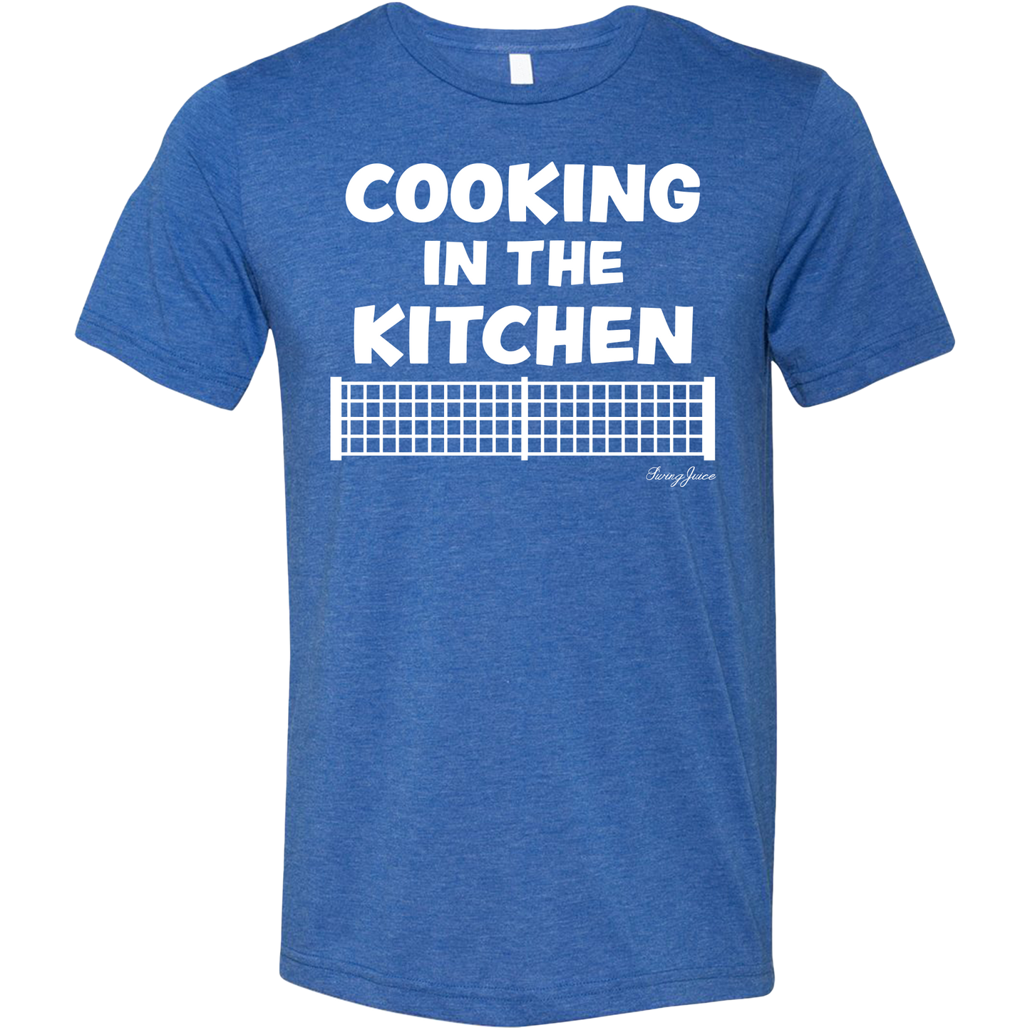 Pickleball Cooking In The Kitchen Unisex T-Shirt by SwingJuice LLC