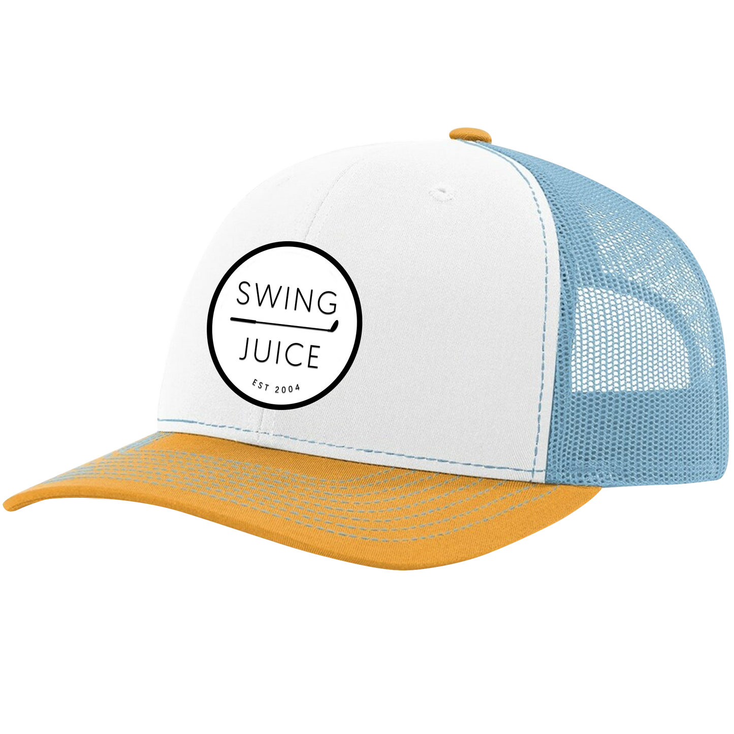 Golf Retro Unisex Trucker Hat by SwingJuice LLC