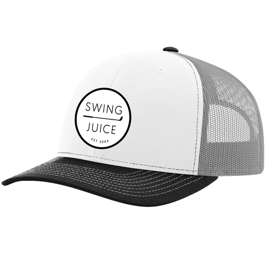 Golf Retro Unisex Trucker Hat by SwingJuice LLC