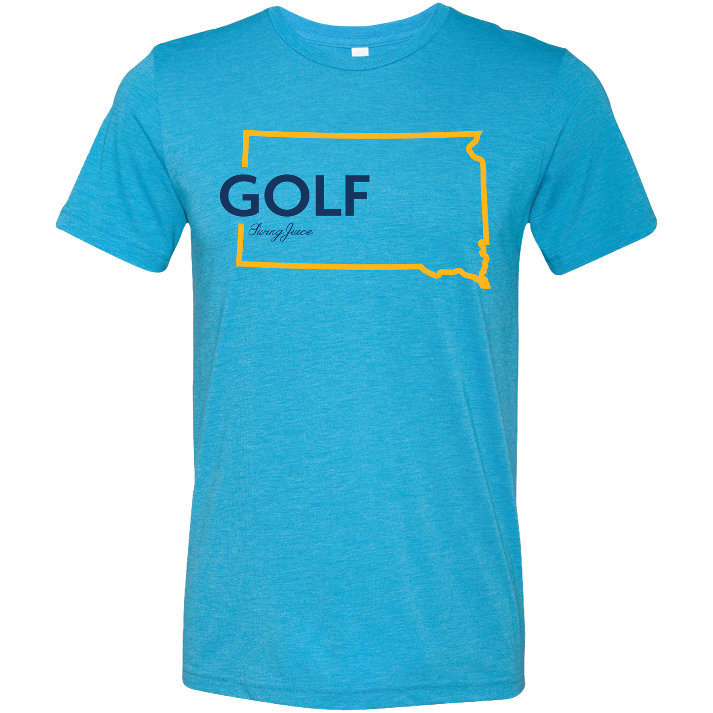 Golf South Dakota Unisex T-Shirt by SwingJuice LLC