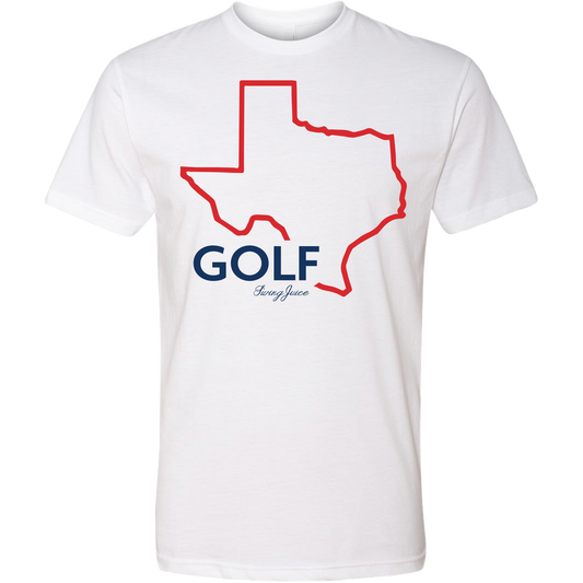 Golf Texas Unisex T-Shirt by SwingJuice LLC