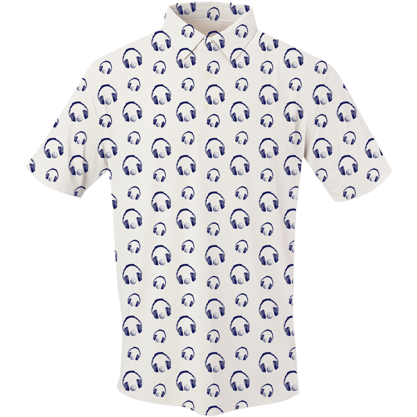 Golf & Hip Hop Men's Polo by SwingJuice LLC