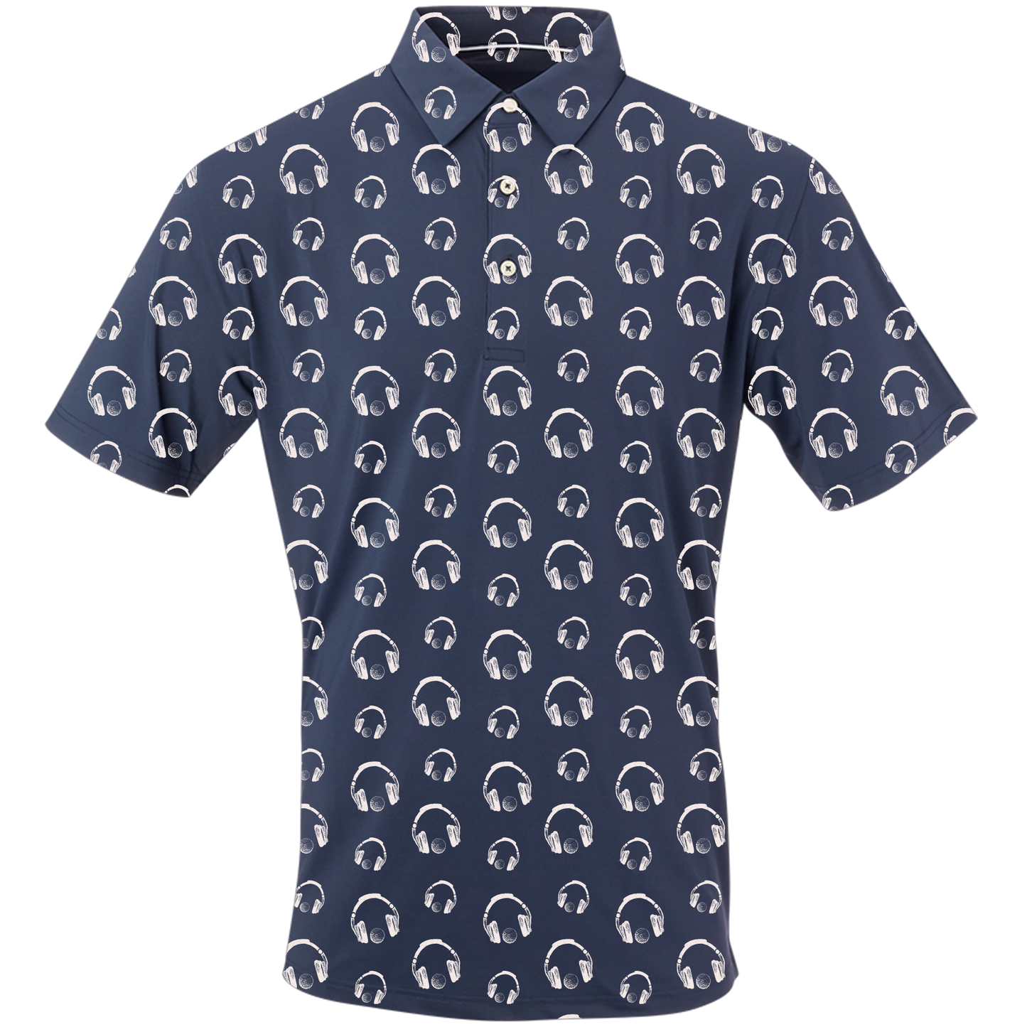 Golf & Hip Hop Men's Polo by SwingJuice LLC