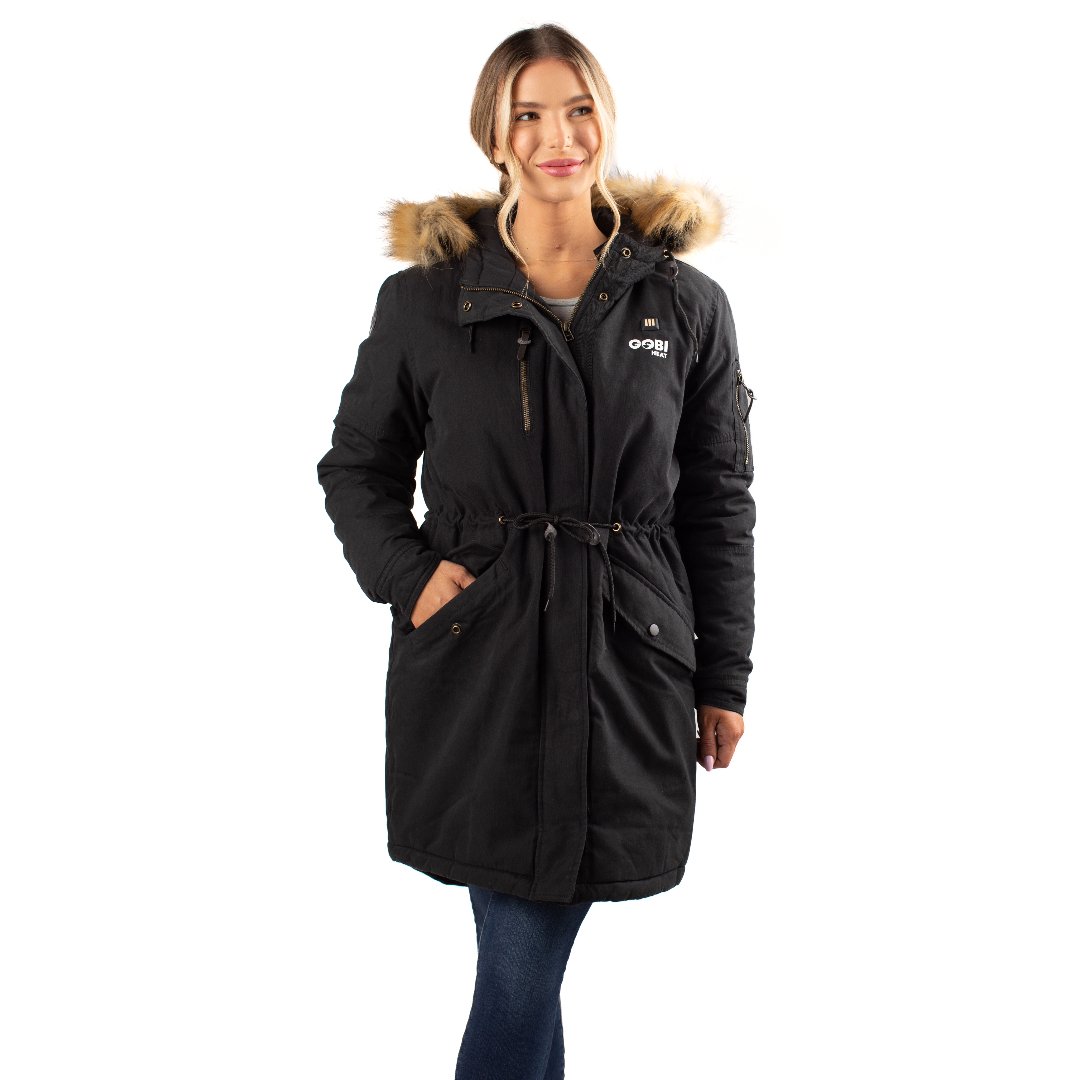 Terra Womens Heated Parka by Gobi Heat