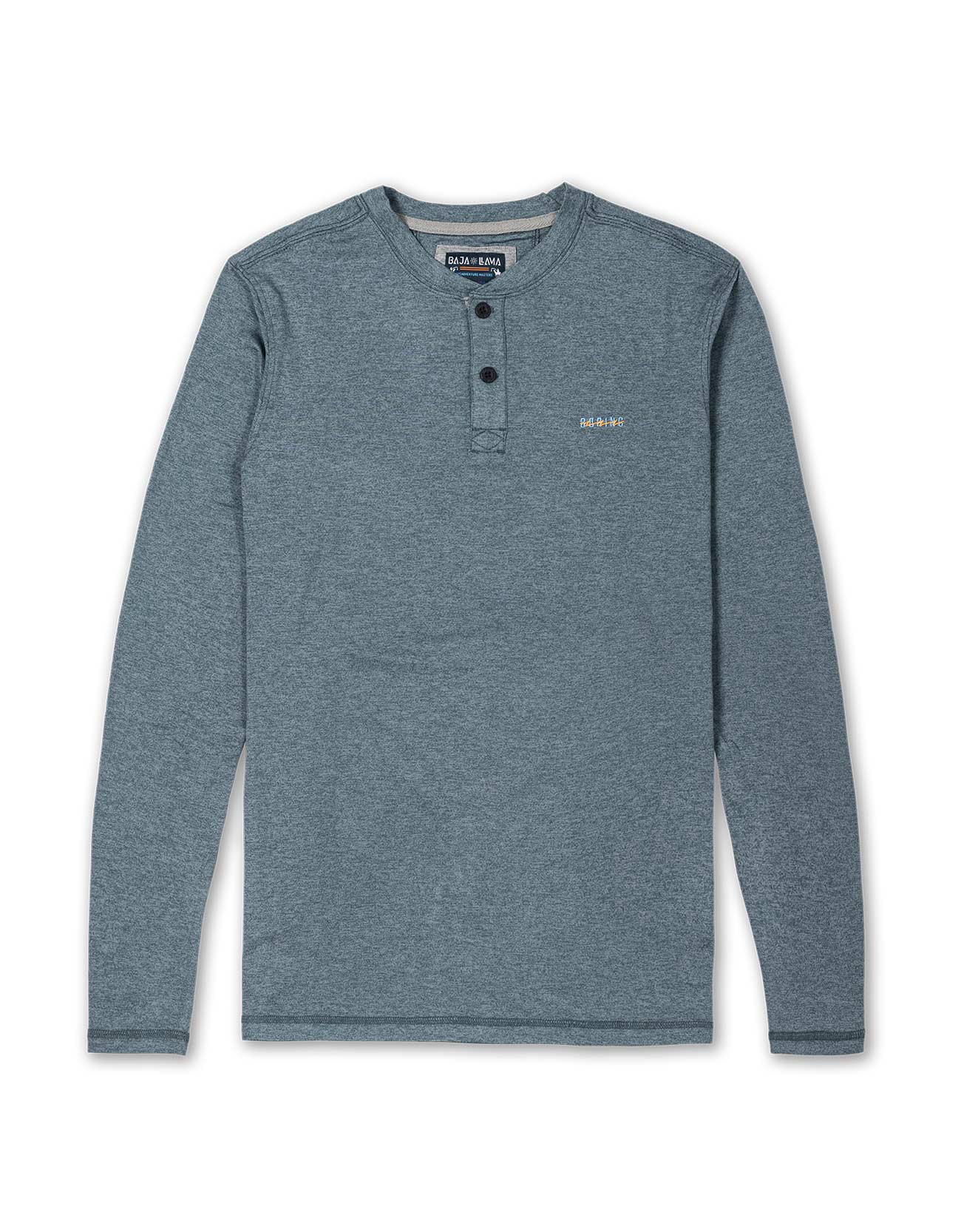 THE BORING HENLEY - HEATHER BLUE by Bajallama