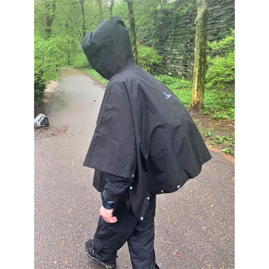 The Brella 1010 - BLACK, Waterproof, Packable, One Size Fits Most by The Brella Nation