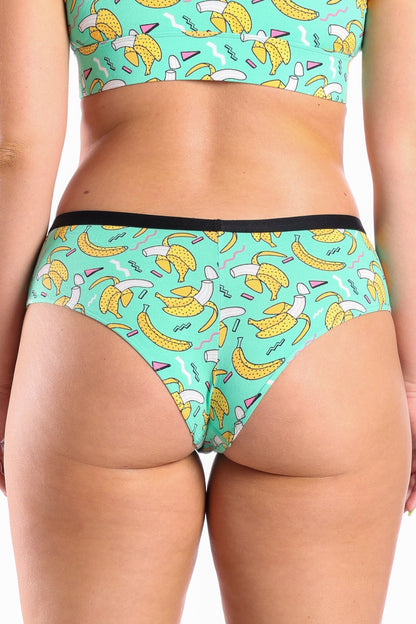 The Health Class | Retro Banana Cheeky Underwear by Shinesty