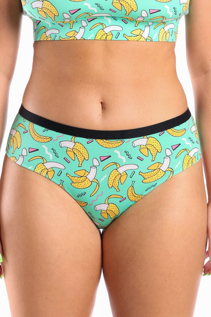 The Health Class | Retro Banana Cheeky Underwear by Shinesty