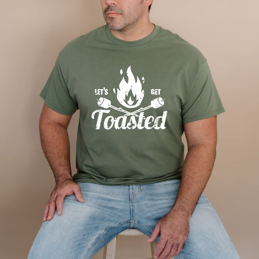 Let's Get Toasted Mens TShirt *UNISEX FIT* by 208 Tees