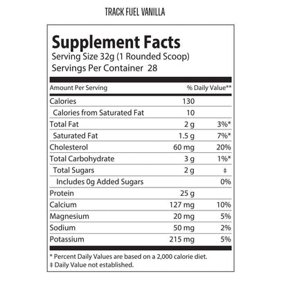 Track Fuel (Whey Protein) - Protein Powder for Running by 6AM RUN