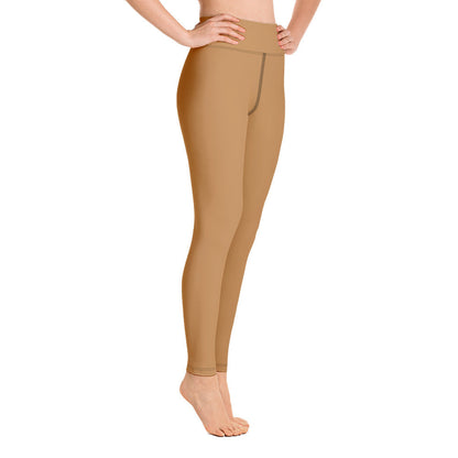 Women's Tropical Drift Wood Yoga Leggings by Tropical Seas Clothing