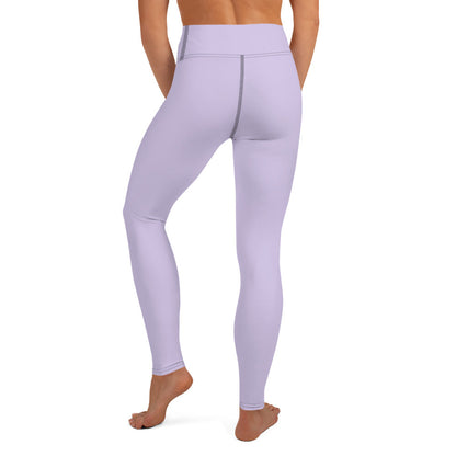 Women's Tropical Purple Sunset Yoga Leggings by Tropical Seas Clothing