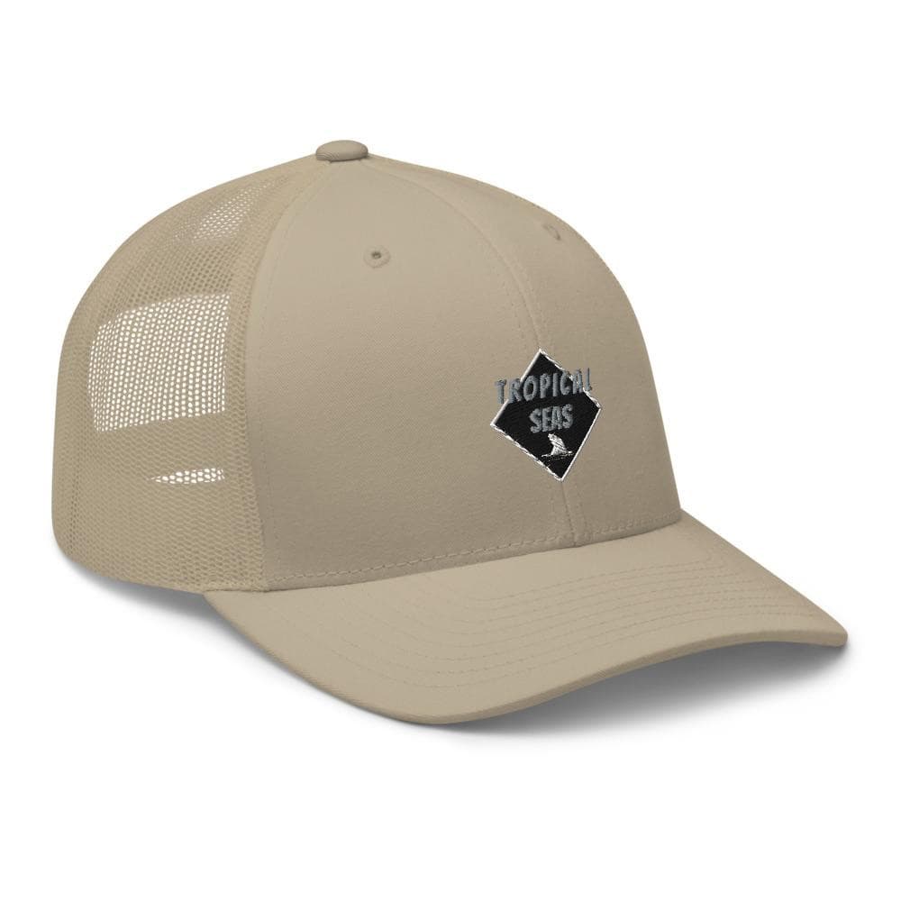 Tropical Seas Shark Fin Trucker Hat by Tropical Seas Clothing