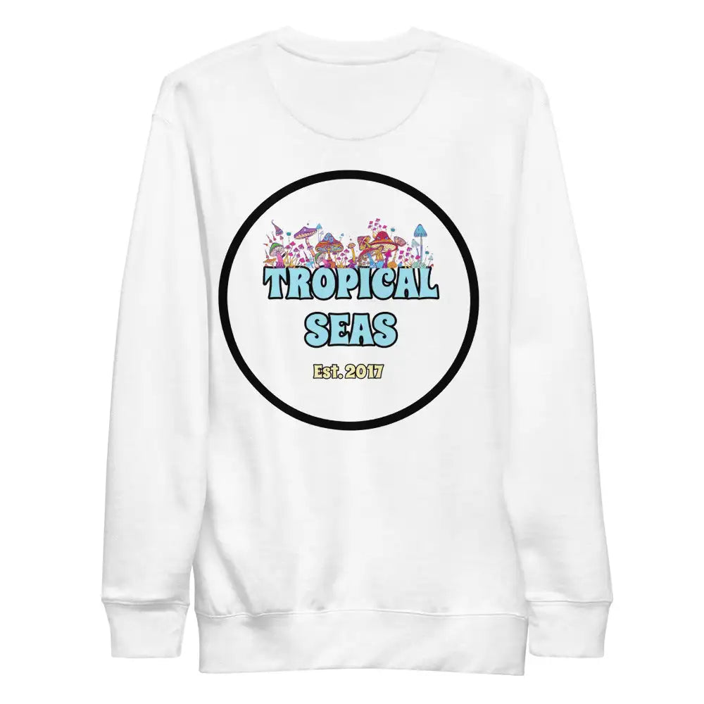 Trippy Tropical Fleece Pullover by Tropical Seas Clothing