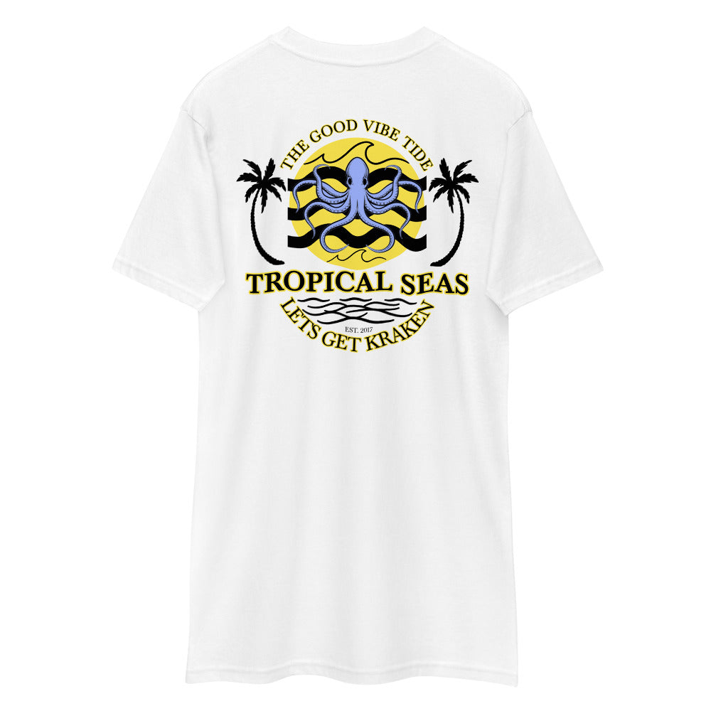 Men's Tropical Lets Get Kraken Octopus T-shirt by Tropical Seas Clothing