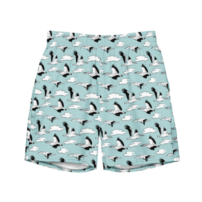 Men's Pelican Wave Board Shorts by Tropical Seas Clothing