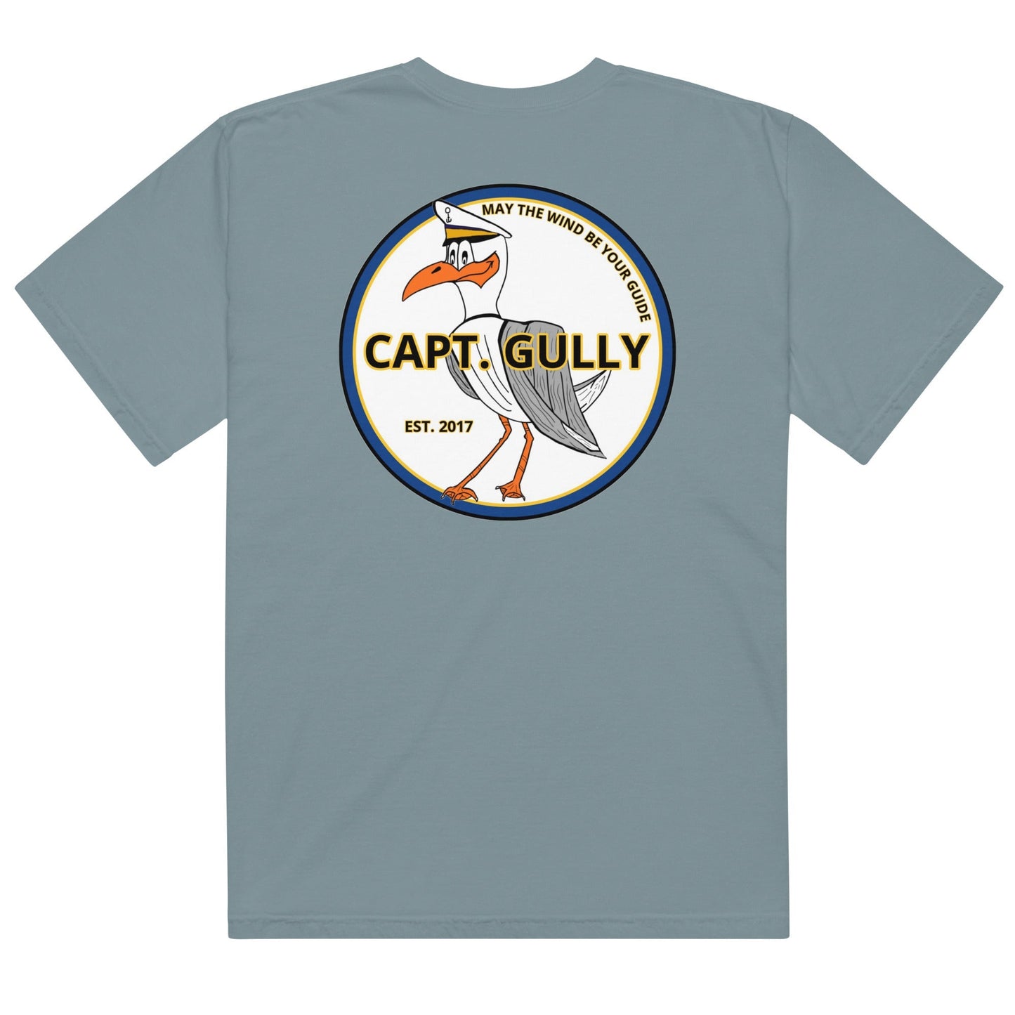 Men’s Captain Gully Heavyweight T-Shirt by Tropical Seas Clothing