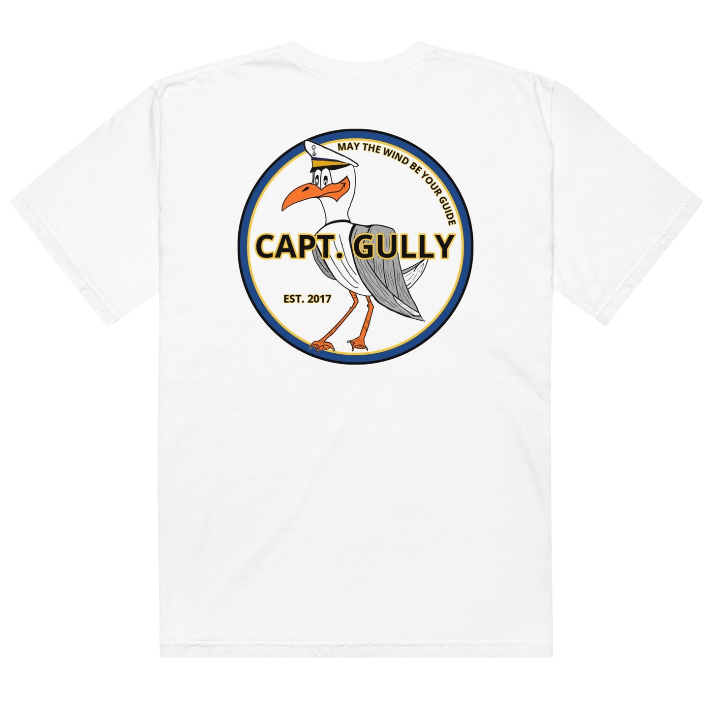 Men’s Captain Gully Heavyweight T-Shirt by Tropical Seas Clothing