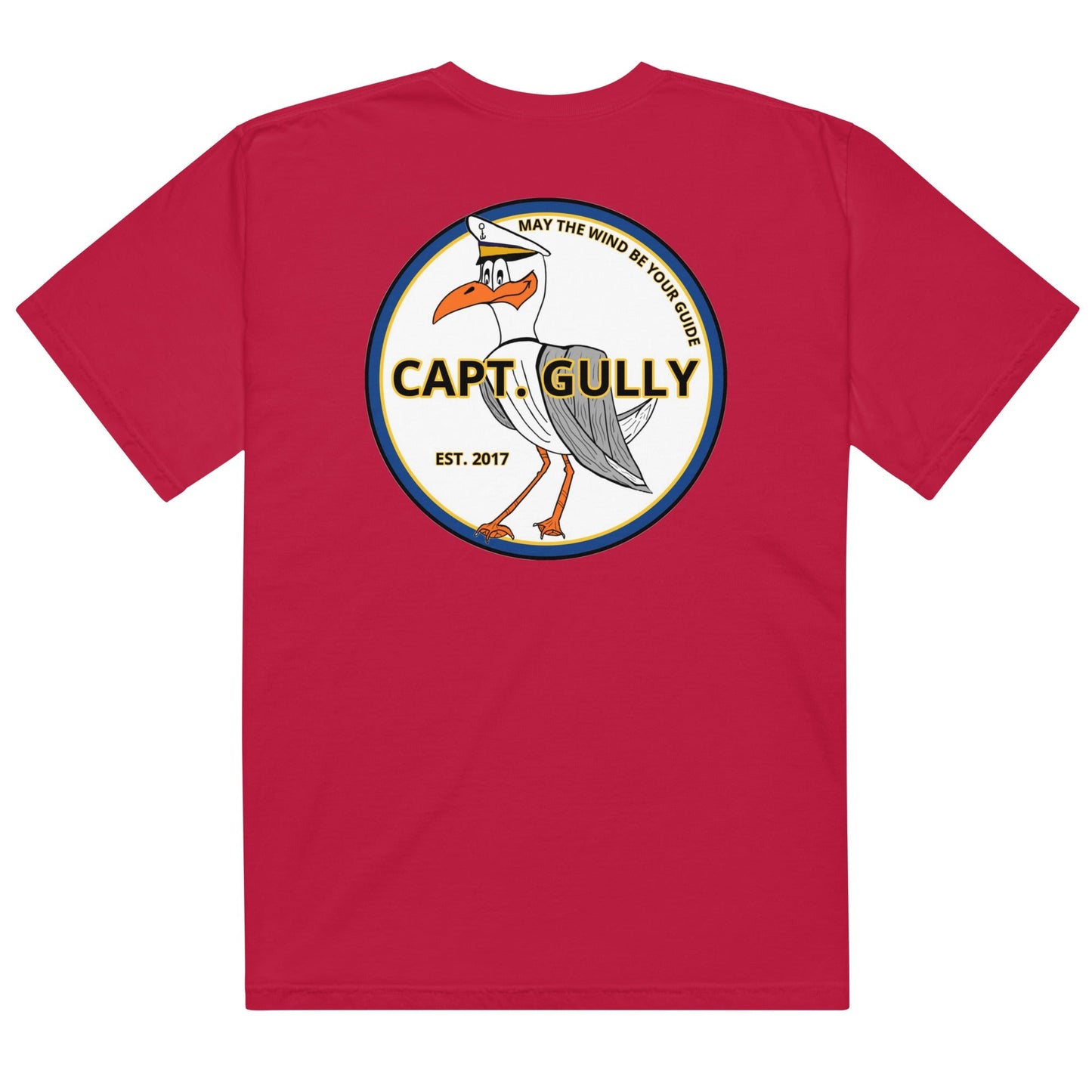 Men’s Captain Gully Heavyweight T-Shirt by Tropical Seas Clothing