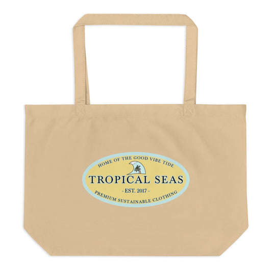 Large Dreamland Organic Tote Bag by Tropical Seas Clothing