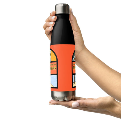 Lazy Afternoon Sketch Stainless Steel Water Bottle by Tropical Seas Clothing