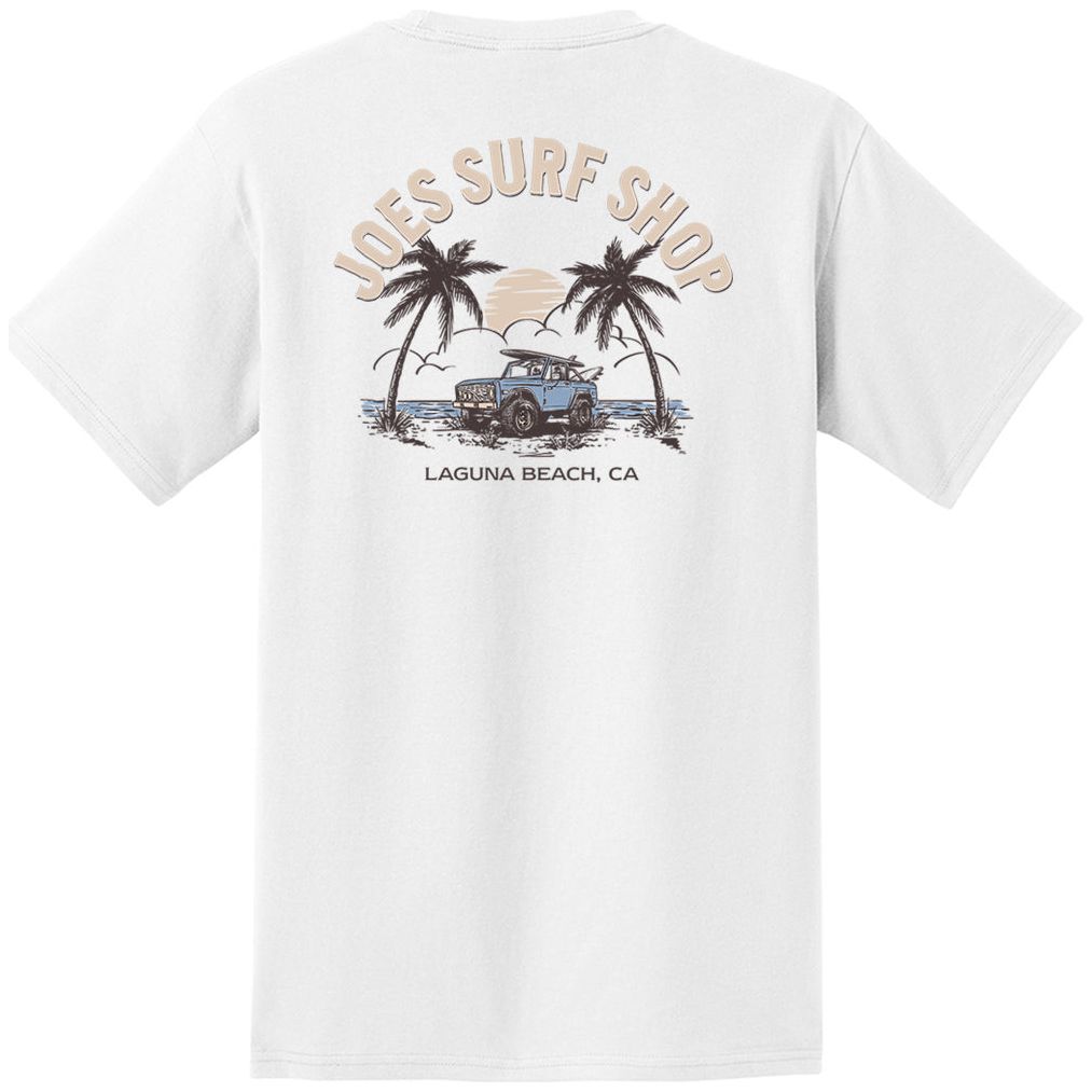 Joe's Surf Shop Early Bird Heavyweight Pocket Tee by Joe's Surf Shop