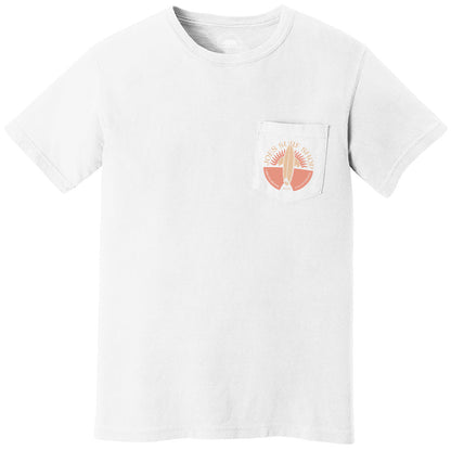 Joe's Sunset Scene Garment-Dyed Pocket Tee by Joe's Surf Shop