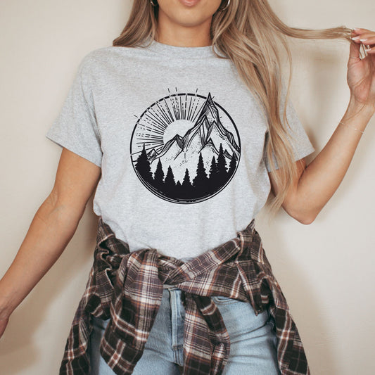 Mountain Shirt for Hikers *UNISEX FIT* by 208 Tees