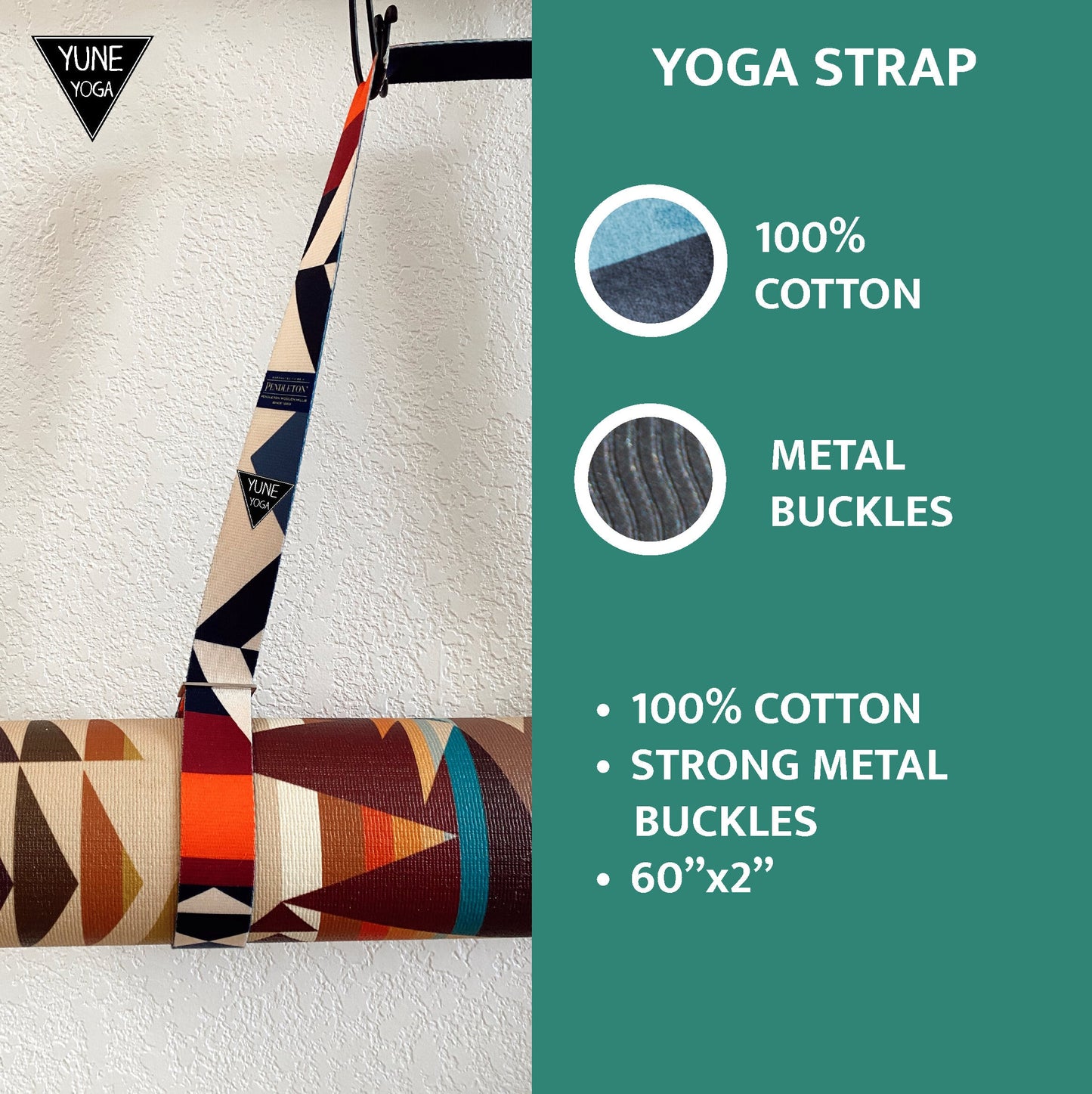 Yoga Strap Pendleton Canyonlands by Yune Yoga